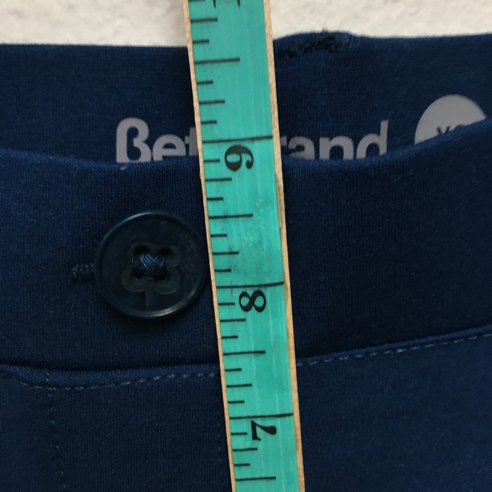 Betabrand Bootcut Stretch Dress Pant Yoga Pants Women's XS Blue Workleisure - Picture 8 of 10